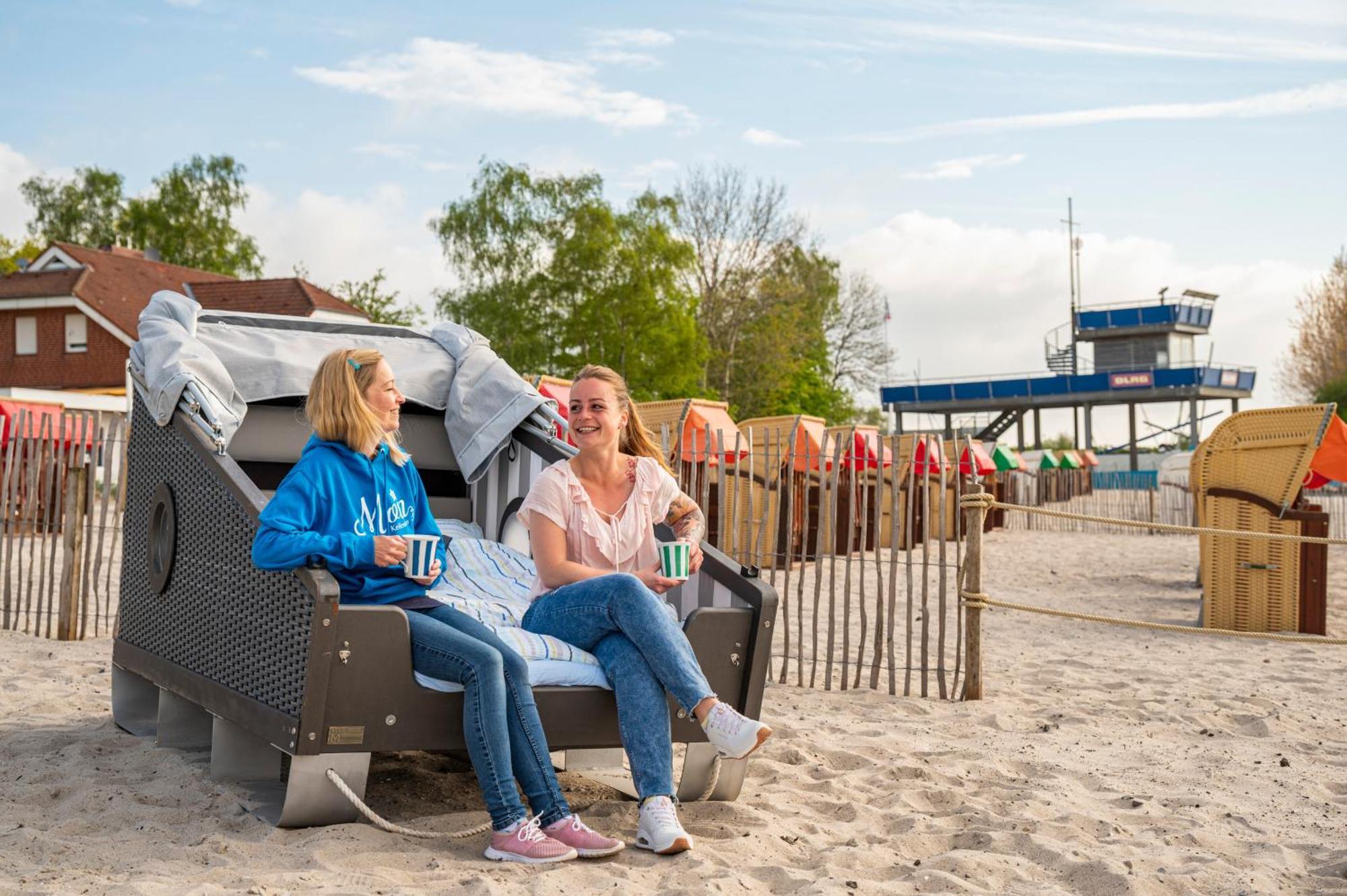 Schlafstrandkorb Nr 1 Kellenhusen Zewnętrze zdjęcie